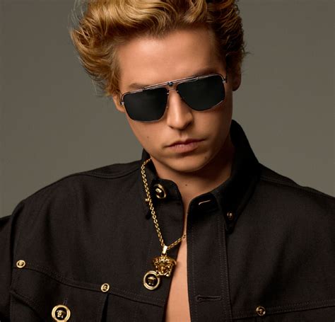 versace cole sprouse glasses|Cole Sprouse eyewear.